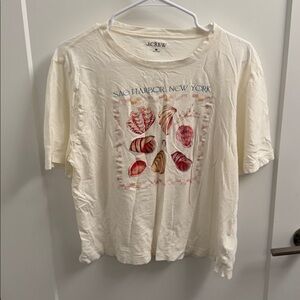 J Crew t coastal beach t shirts size M